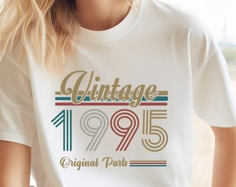 Vintage 1995 Shirt,29th Birthday Shirt,Vintage 1995 Birthday Shirts,29th Birthday Gifts For Men,29th Birthday Gifts For Women, Birthday Year