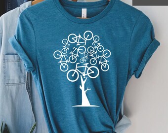 Funny Bicycle Shirt, Bicycle Gift, Bicycle Lover Shirt, Cyclist Gift, Mountain Biker Gift, Cycling Gift, Bike Gift, Bicyclist Shirt