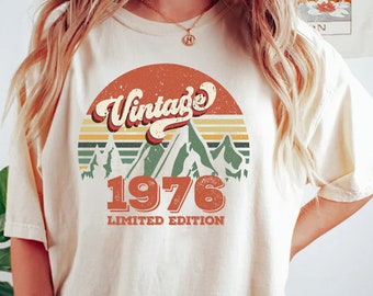Vintage 1976 Shirt, 1976 Shirt,48th Birthday Shirt, 48th Birthday Gift, 48th Birthday Gifts For Men, 48th Birthday Gifts for Women, 1976 Tee