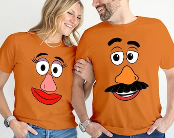 Mr Potato And Mrs Potato Head Shirt, Cute Thanksgiving Shirt, Custom Couple Shirt, Fall Family Matching Shirt, Funny Thanksgiving Tees, Fall