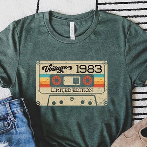 1983 Vintage Shirt, 1983 Birthday Shirt, 41st Birthday Gift,41st Birthday Gift Shirt, 1983 Vintage Tee, 1983 Retro Shirt, Vintage Birthday#