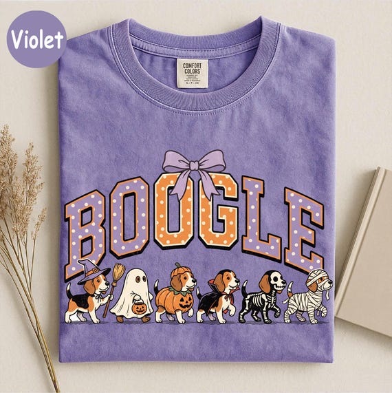 Halloween Beagle Shirt Comfort Colors, Funny Beagle Dog Mom Shirt, Beagle Halloween Tee, Spooky Beagle Gift, Cute Dog Lover Fall Shirt