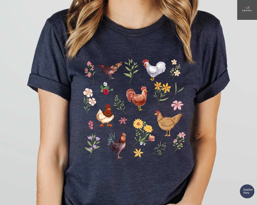 Feathered Therapist Chicken Tee