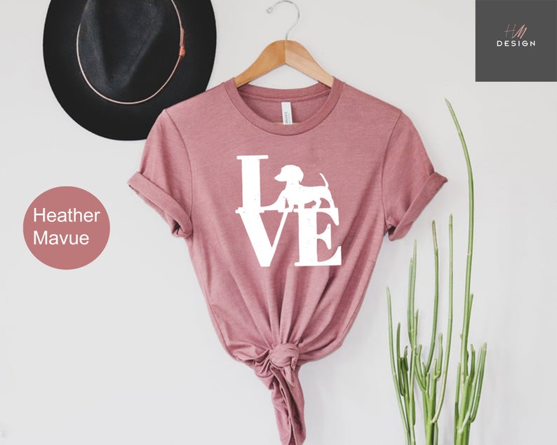 Dachshund Shirt, Dog Valentine Shirt, Dachshund Mama Shirt, Dachshund Owner Gift, Dachshund Mom Shirt, Dachshund T-Shirt, Gift for Dachshund image 8
