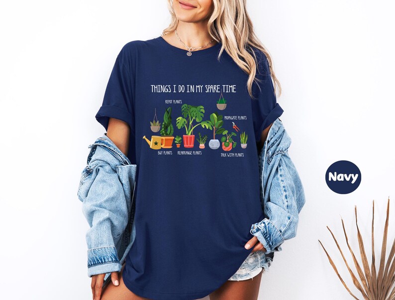 Plant Shirt, Gifts For Mom, Garden Gift, Plant Mom Gift, Botanical Shirt, Gardening Shirt, Plant Lover Shirt ,Plant Lady Shirt, Plant Lover image 3