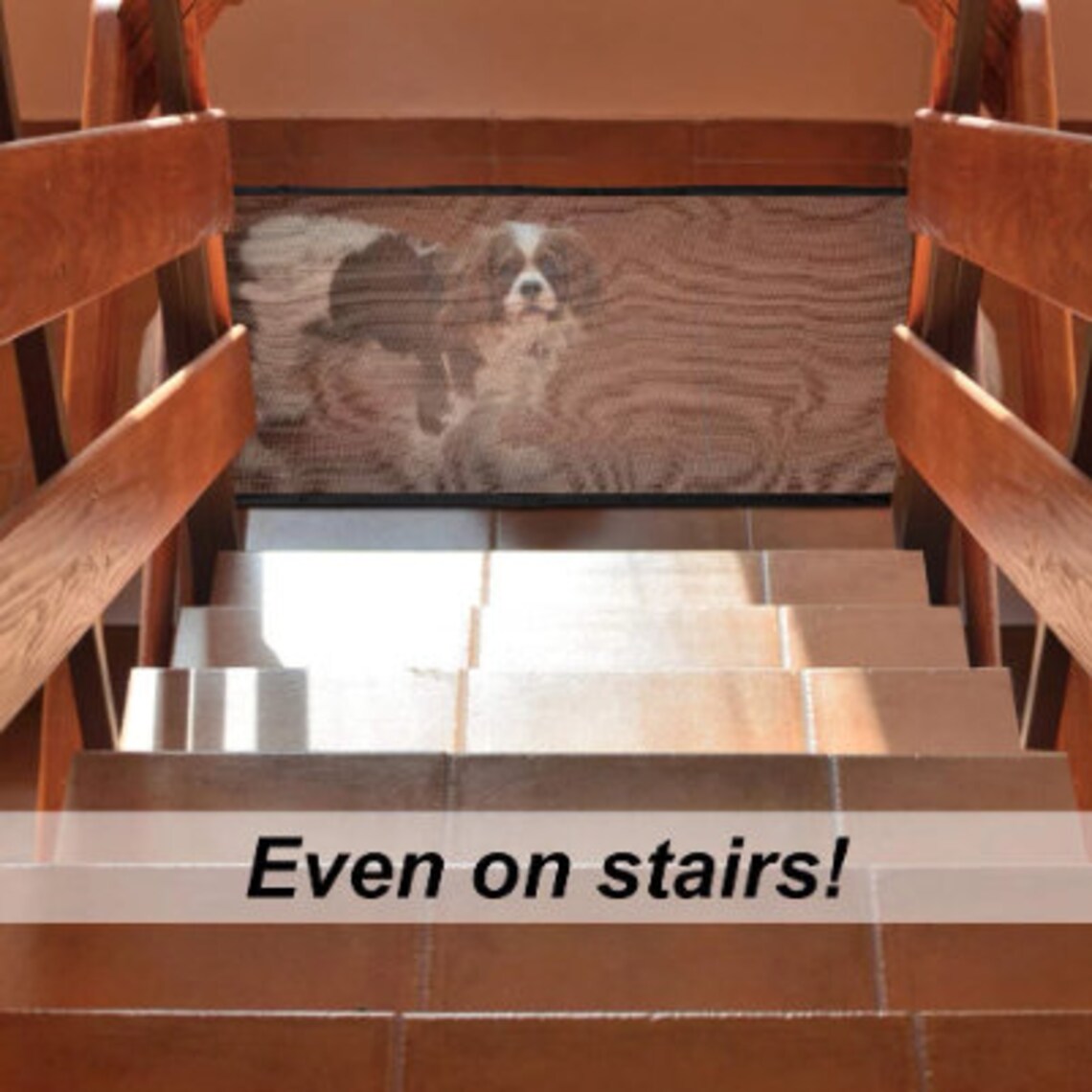 Dog Gate Ingenious Mesh Dog Fence for Indoor and Outdoor Safe Etsy