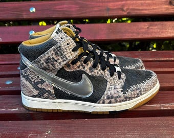 Nike Dunk High Cmft Snakeskin / Sneakers / Size 43 EU / 27,5 CM