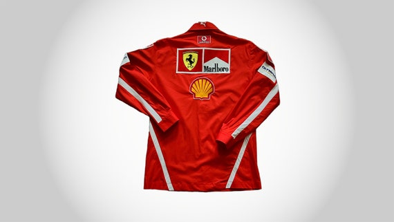 Vintage Puma F1 Pit Crew Shirt / Ferrari Team / M… - image 5