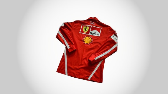 Vintage Puma F1 Pit Crew Shirt / Ferrari Team / M… - image 6