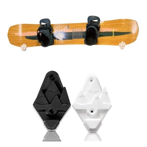 Snowboard & Helmet Wall Mount Set