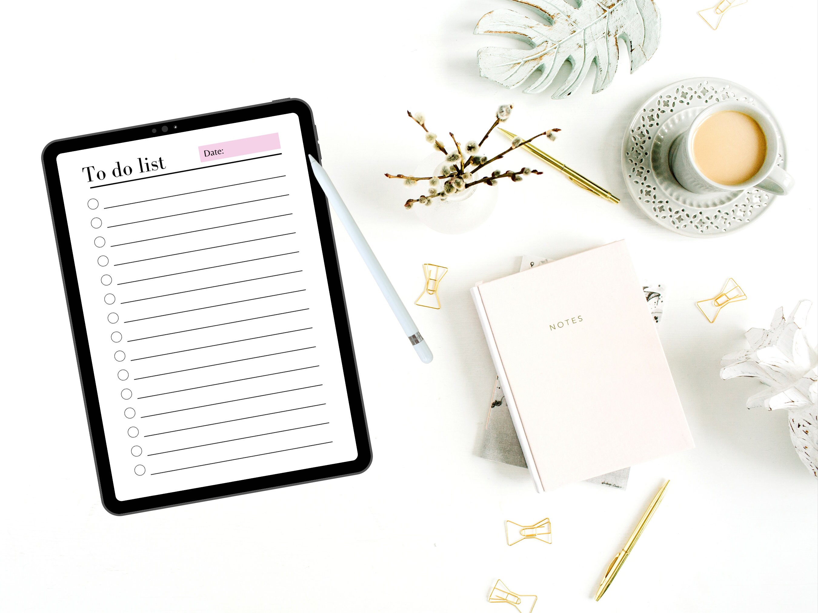 Minimalist to Do List Simple Task List to Do List Printable Daily To-do ...