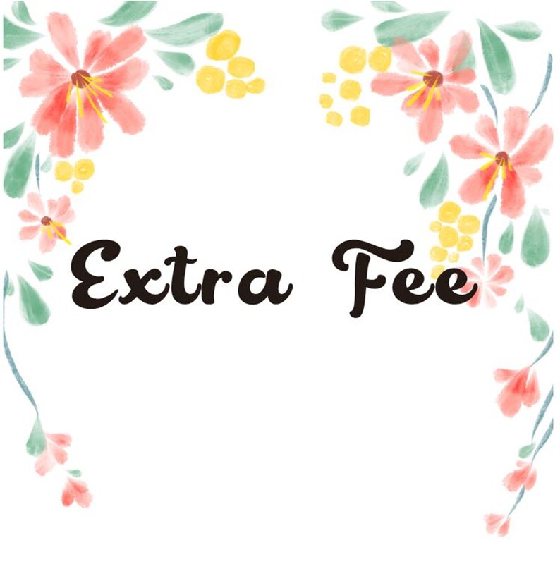 extra fee image 1