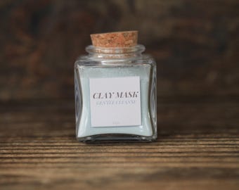 Gesichtsmaske mit Blauer Tonerde und Kaolin – Mineralerdemaske für sanfte Tiefenreinigung