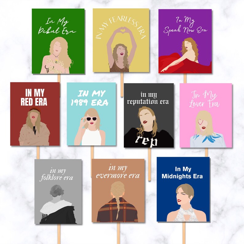 Taylor Swift Printable Photo Booth Props Taylor Swift Etsy Hong Kong