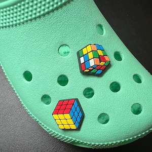 Magic Cube Rubik&#39;s cube Design Shoe Charms