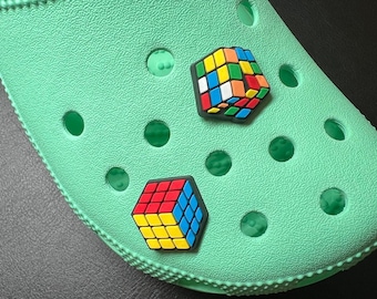 Magic Cube Rubik&#39;s cube Design Shoe Charms