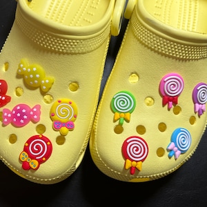Candy Lollipops Sugar and more shoe charms