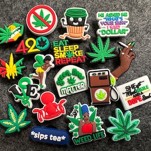 Plant Theme Shoe Charms