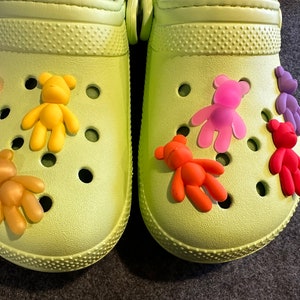 3D cute Bear Theme Fancy shoe charms and more