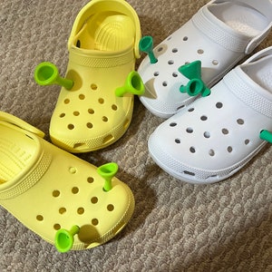 3D Green ear Theme Fancy shoe charms and more
