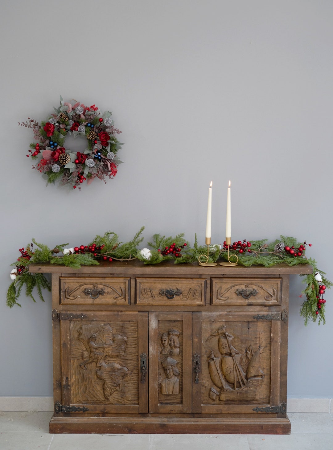 Ghirlanda Di Carta Decorazione Scintillante Rotondo Striscione Da