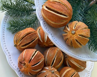 Whole Natural Dried Oranges | Plant-Based DIY Christmas Decor