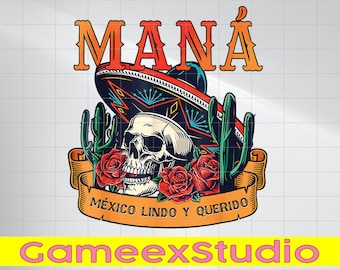 Mana 2023 México Lindo Y Querido Png, México Lindo Y Querido Tour Png, Mana Band File, Descarga Digital