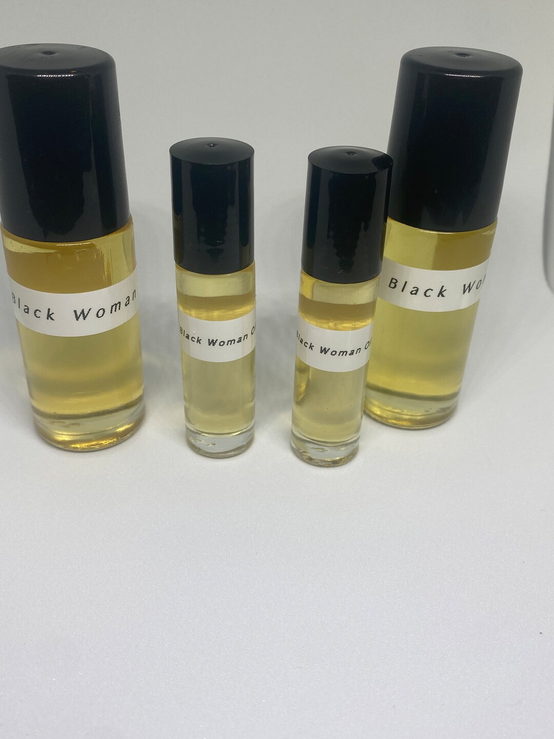 BLACK WOMAN Fragrance Body Oil Etsy