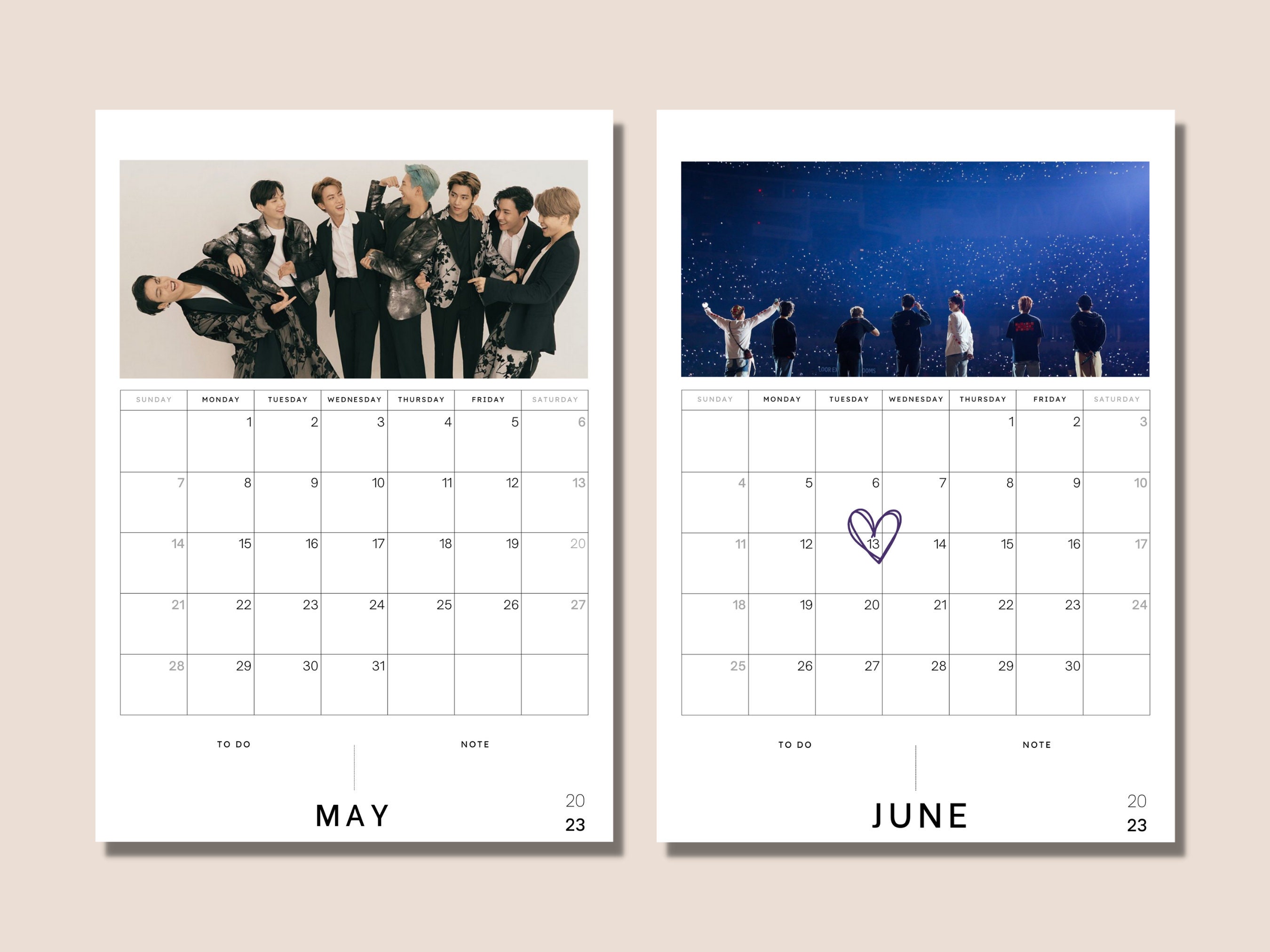 Bts Desk Calendar 2025 