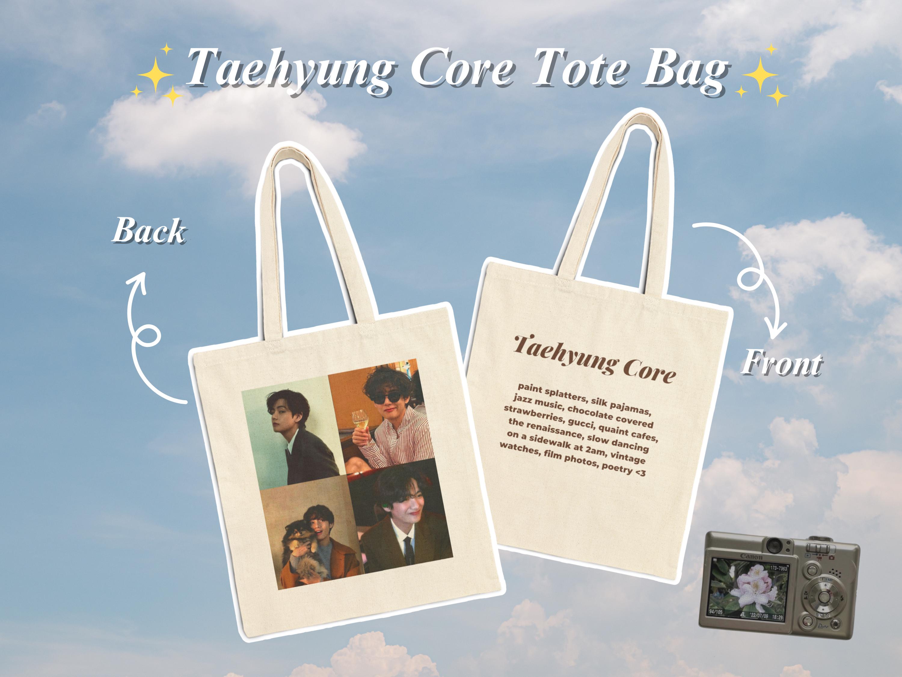 Taehyung Tote Bag - Etsy Canada