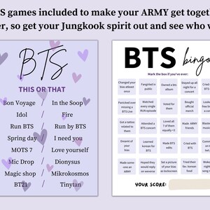 BTS Planner | BTS Planner Bundle | BTS Stationary | Digital Planner ...
