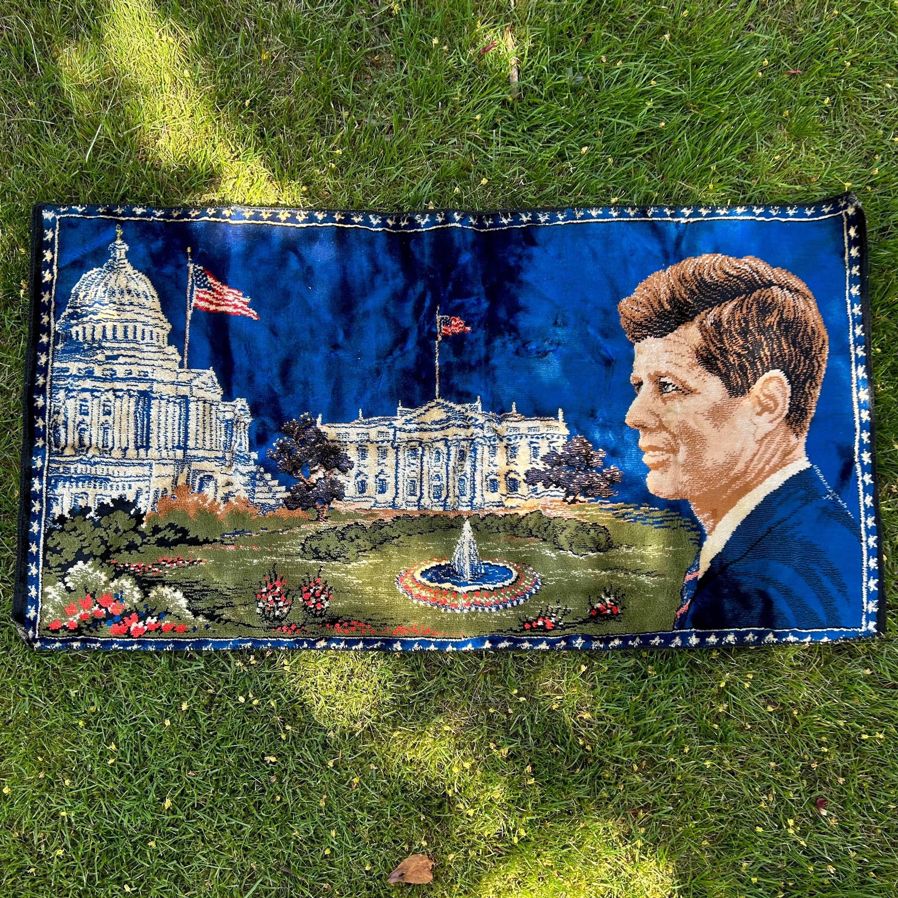 Jfk Tapestry Etsy