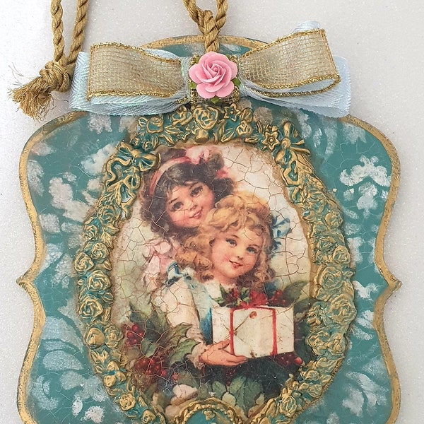 Christmas Wall Decor,Vintage Christmas decoration,Baroque decoration,Thanksgiving,Victorian gift,Baroque Ornament