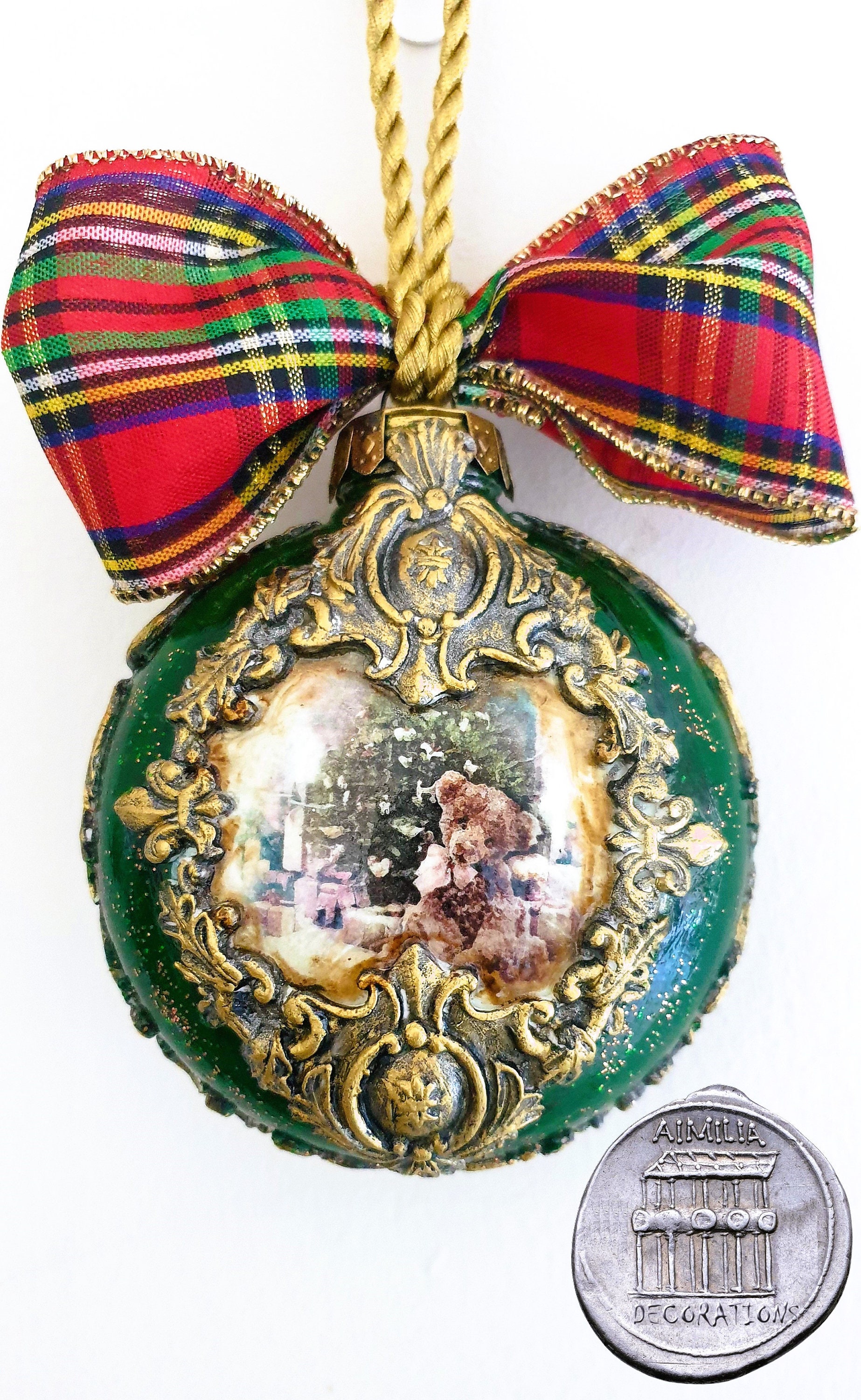Handmade Christmas Tree Ornaments, Xmas Decoration,christmas Baubles ...