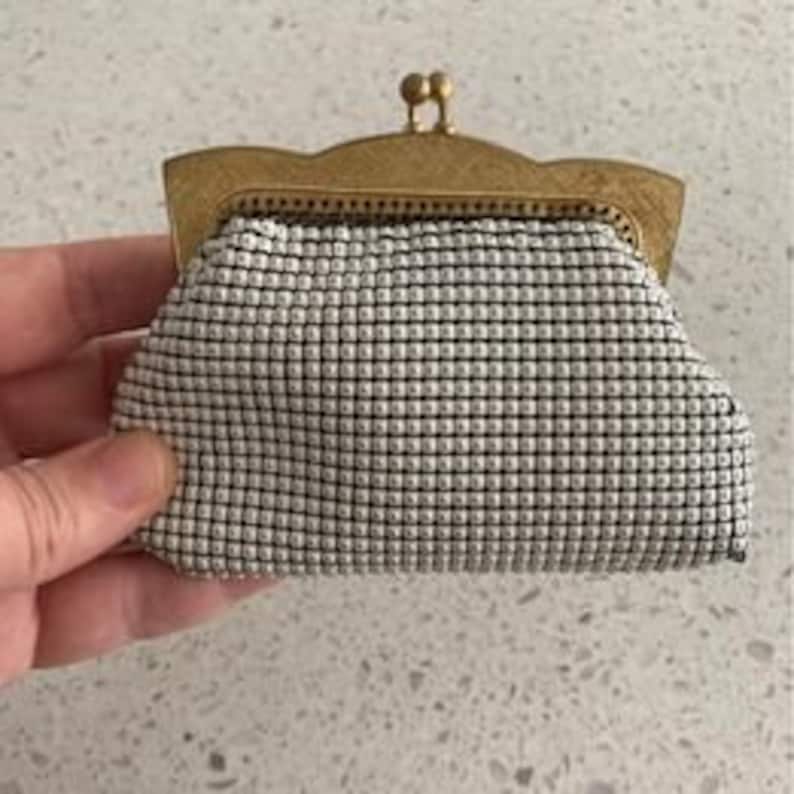Oroton Glomesh West Germany White Coin Purse Wallet Etsy Australia
