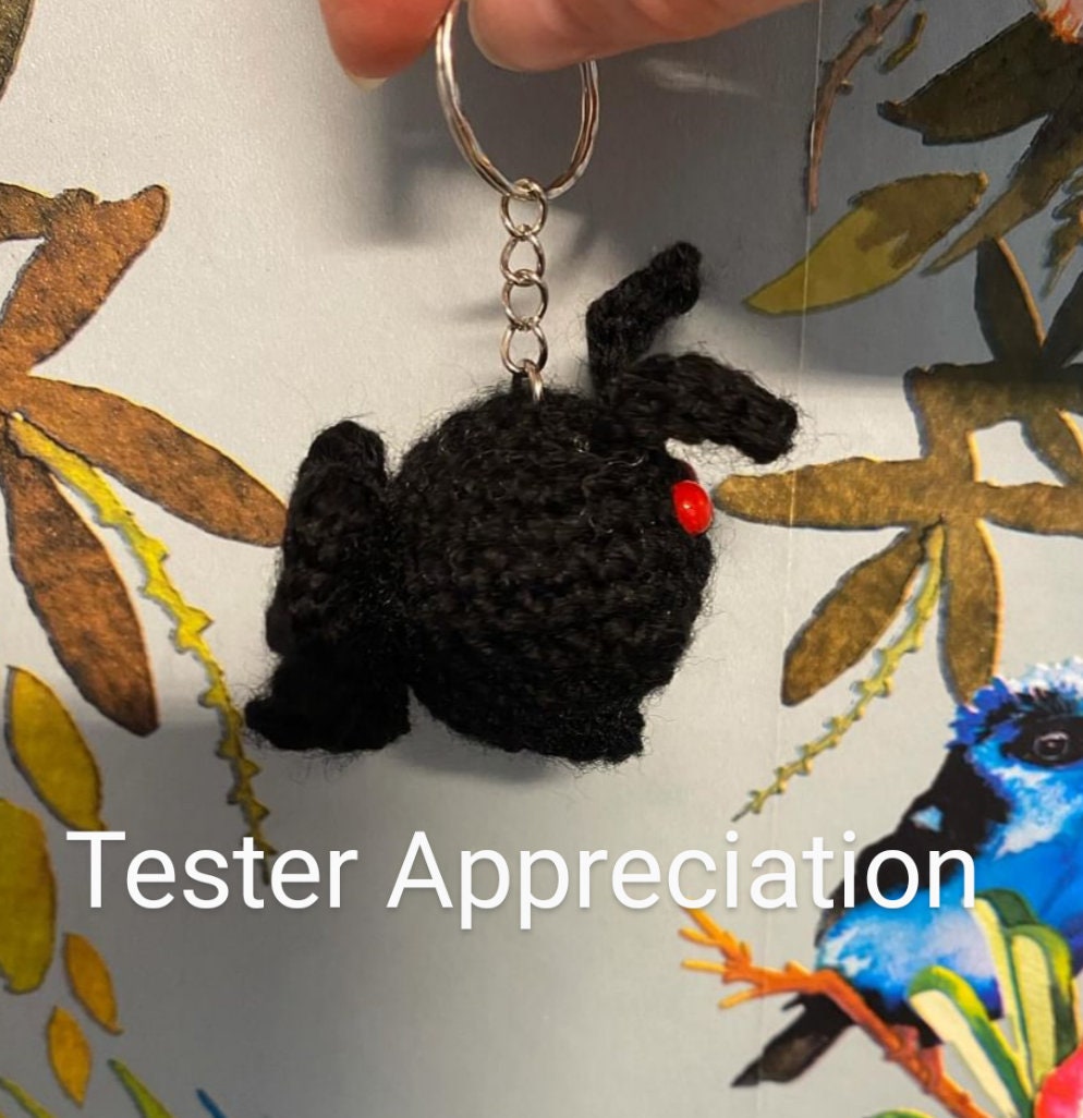 Mothman Key Chain Mothman Keychain PDF Pattern - Etsy