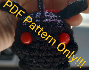 Mothman Keychain PDF Pattern