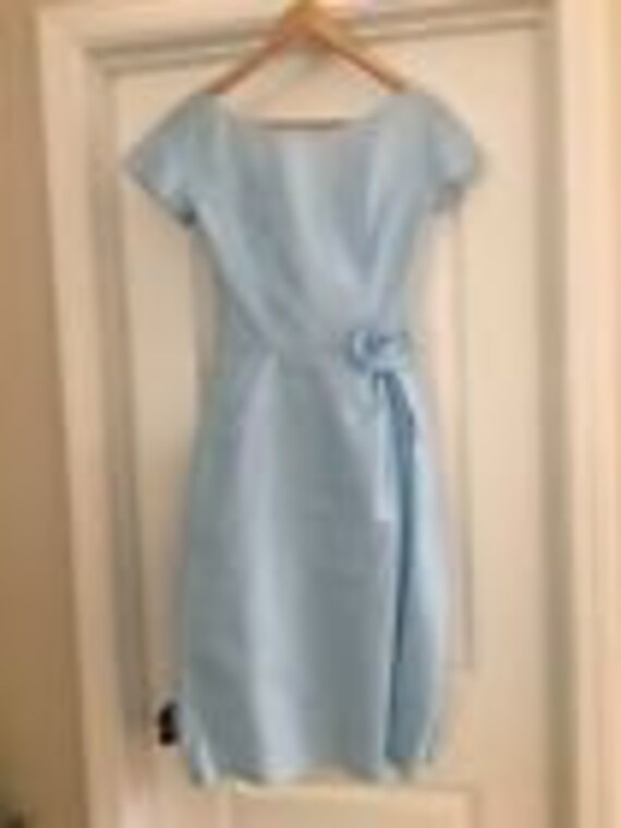 Lorrie Deb blue party dress 1950s - image 1