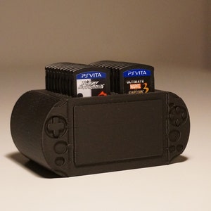 PS Vita Cart Holder, Vita Cartridge Holder, PS Vita Game Holder, Holds Up to 20 Carts (STL File Only)
