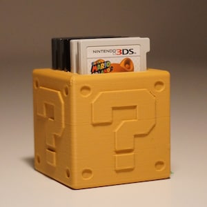 3DS カート ホルダー、3DS ゲーム ホルダー、DS カート ホルダー、DS ゲーム ホルダー、最大 5 台のカートを収納可能 (STL ファイルのみ)