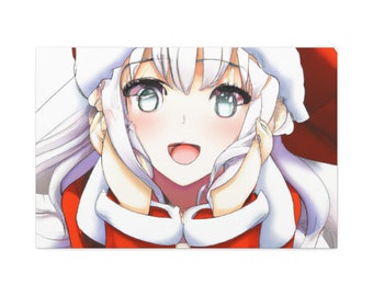 Anime Christmas Edition Canvas Stretched, 1.5''