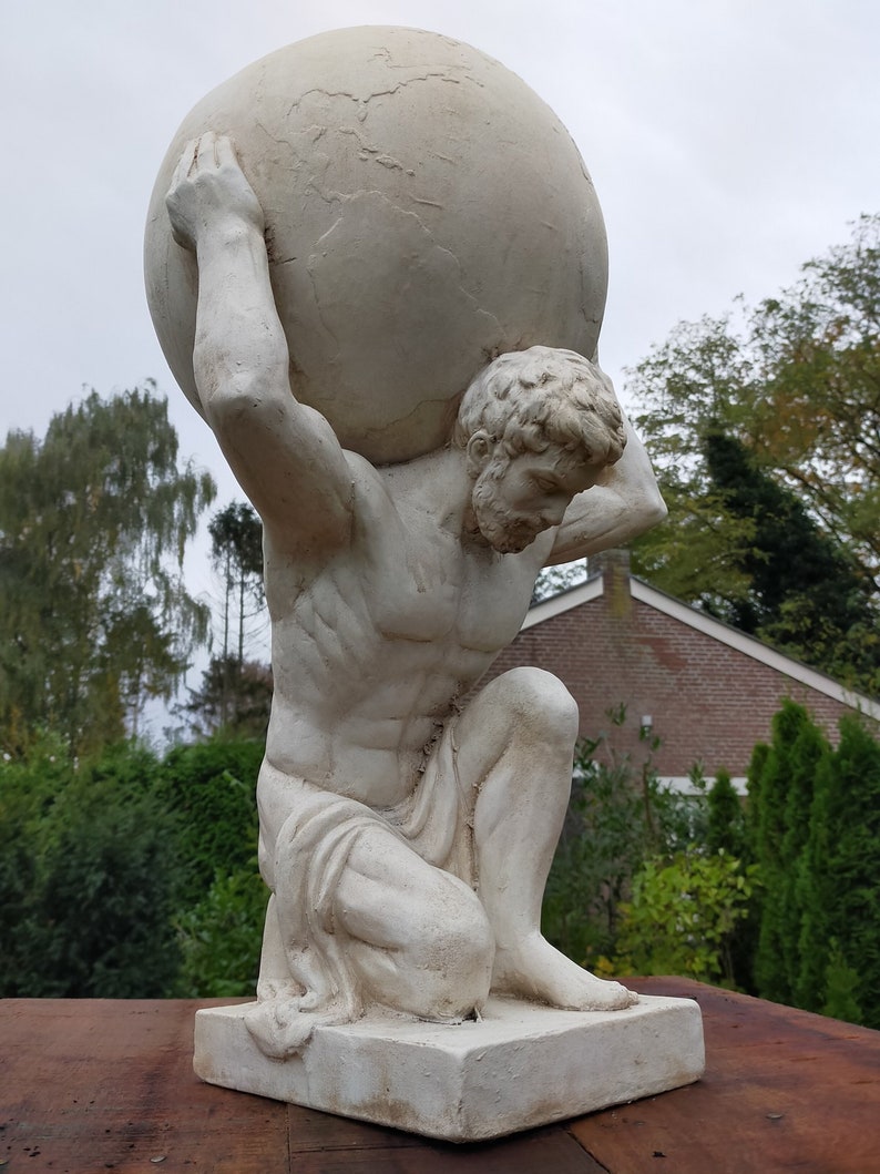 Fenomenaal Groot Beeld Van Atlas Etsy Fenomenaal Groot Beeld Van Atlas Etsy