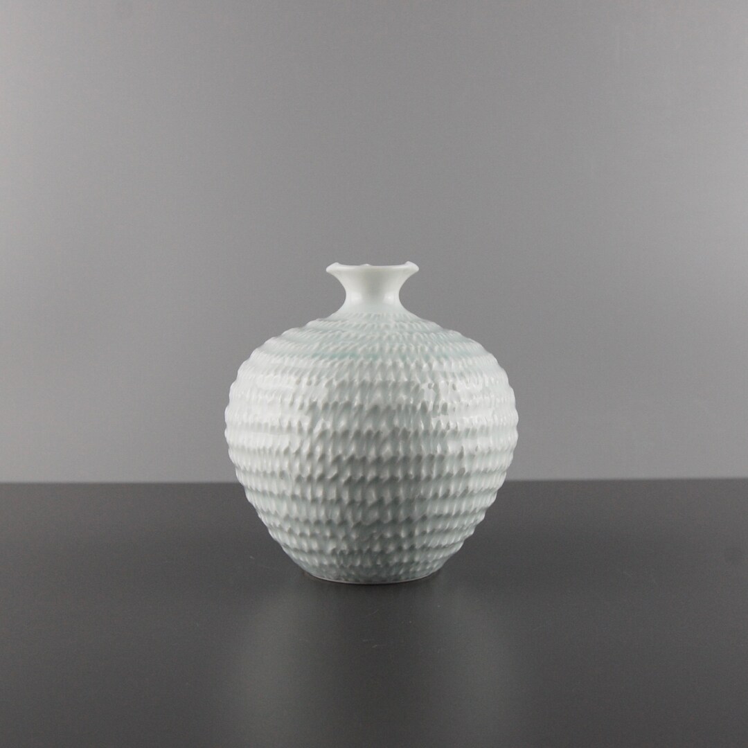 Arita Porcelain Vase Japanese Porcelain Ikebana Vase Japanese Ceramics