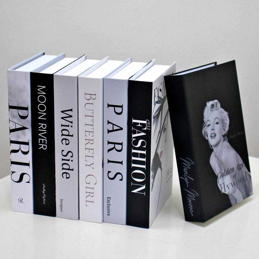 Designer coffee table faux books – CozyQuarters