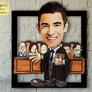 Custom Caricature Prints Gifts for Him, Gifts for Dad, Digital Wall Art, Father Gifts, 1 Year Anniversary Gift for Boyfriend, 50th Wedding