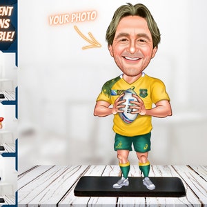 Regalo personalizzato per calciatore americano, amante del football americano, regalo personalizzato per giocatore di rugby, regalo per calciatore, regalo di calcio di rugby, regalo per amante del rugby
