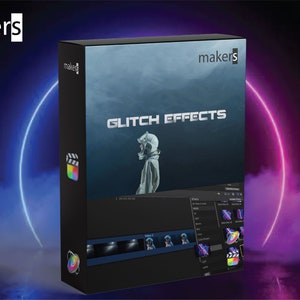 Glitch Effects Plugin: Customizable FCPX Effects, 4K Resolution