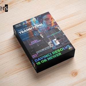 The Ultimate Transitions Pack V2 - DaVinci Resolve,