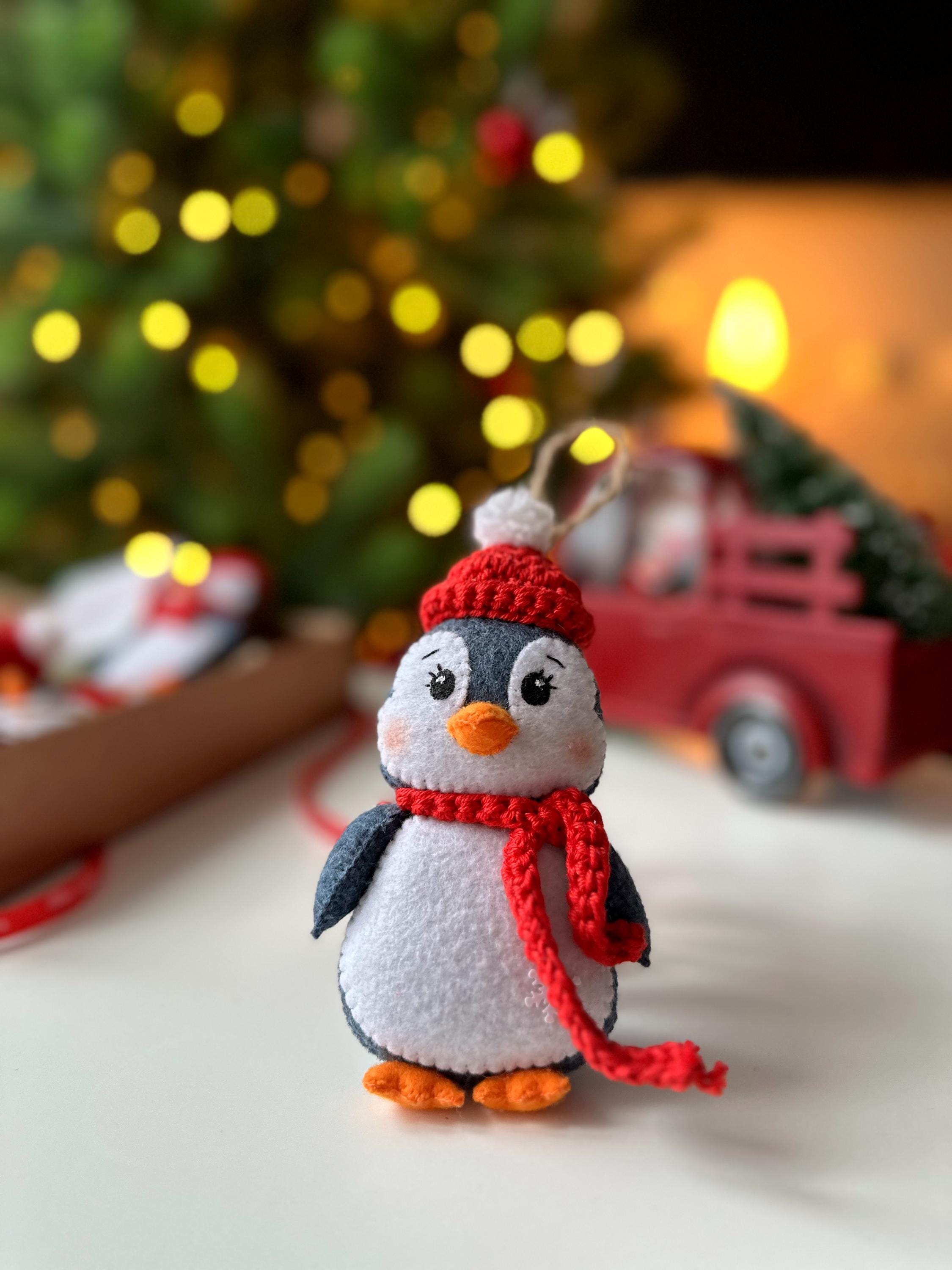 Penguin Christmas Decorations At