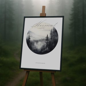 Schwarzwald Heimat Hahnemühle Baryta FineArt I Black Forest Poster